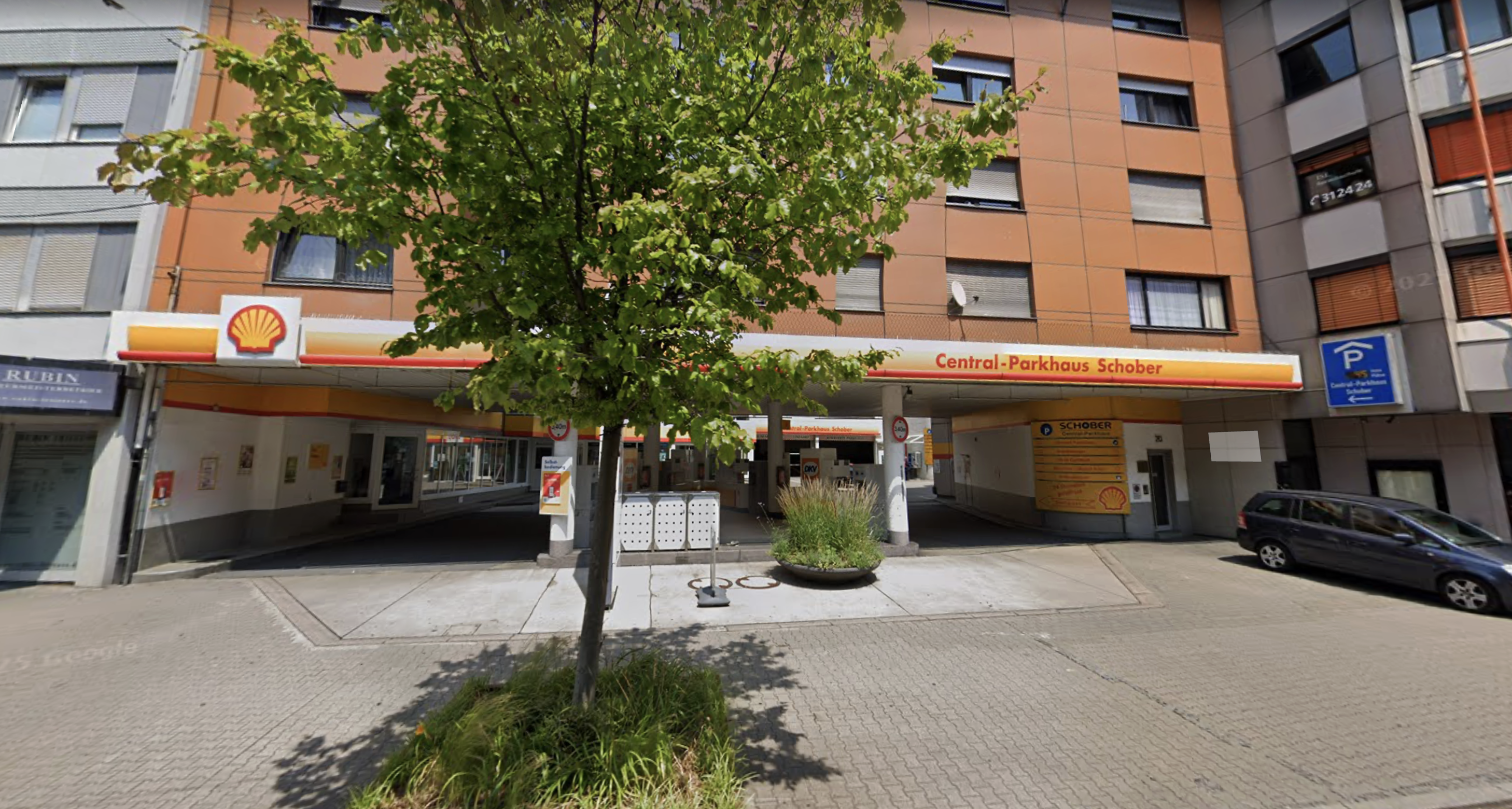 Außenansicht MPU Coaching Pforzheim – Zerrenner Str. 20, in der Nähe des Central-Parkhauses